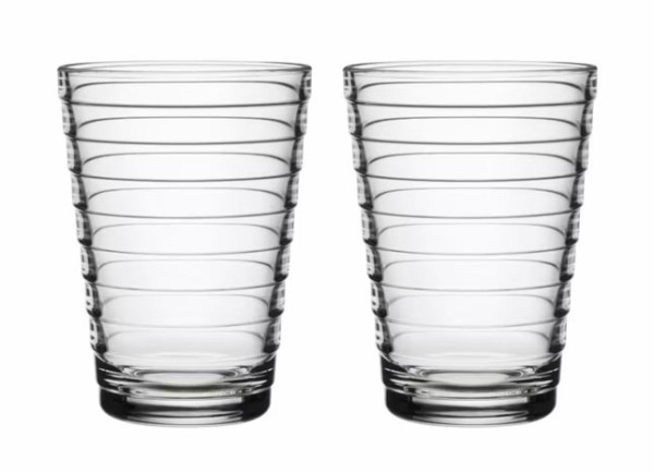 Iittala Aino Aalto 1008551 Glas 33cl - klar 2stk
