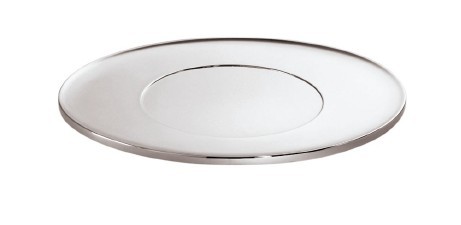 Sambonet T Light Edelstahl 18/10 Platzteller oval 35 x 30 cm 56554-35