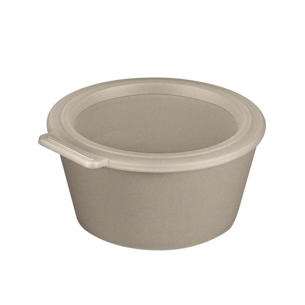 Koziol Move 100040700 Schale 700ml mit Deckel - Nature Desert Sand