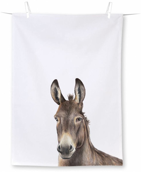 Ihr Farm Donkey T1047800 Geschirrtuch 70 x 50 cm