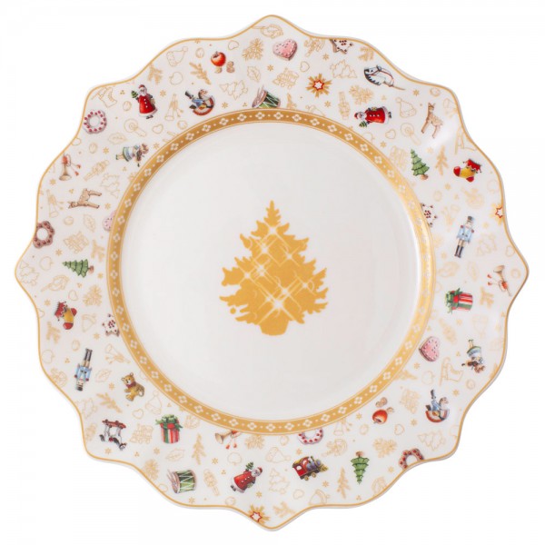 Villeroy &amp; Boch Toy`s Delight 1485852644 Frühstücksteller, Jubiläumsedition 24 cm