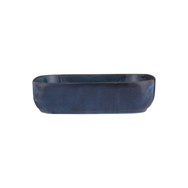 Mason Cash Reaktiv Blue 2002.275 Quadratische Auflaufform, 1,8 L