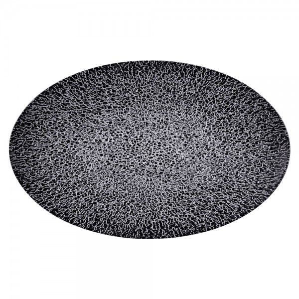 Seltmann Life Phantom Black Servierplatte oval 33x18 cm