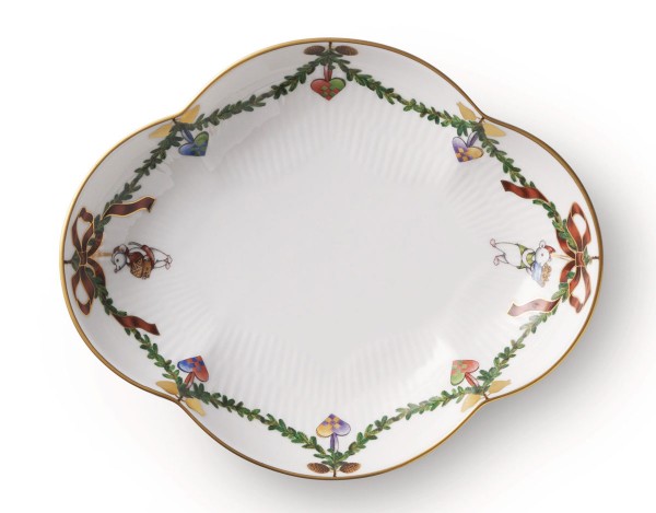 Royal Copenhagen Star Fluted Christmas 1055053 Beilagenschale 17,5cm