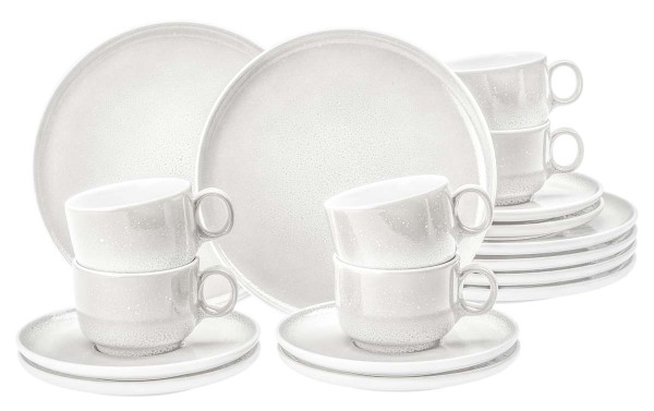 Seltmann Sento Home Aura white Kaffeeservice 18-teilig