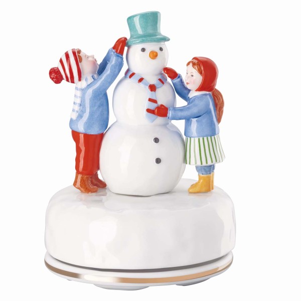Hutschenreuther Sammelkollektion 25 Weihnachtsspiele Spieluhr 16cm