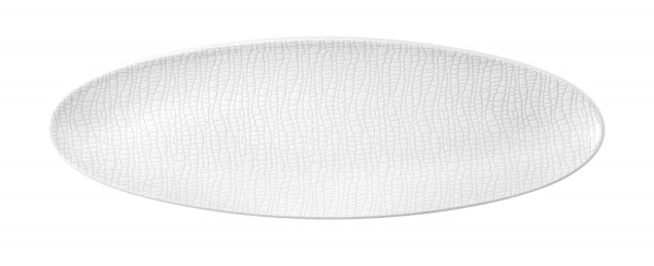Seltmann Life Fashion luxury white Servierplatte schmal 35x12 cm, Auslauf 31.3.2024