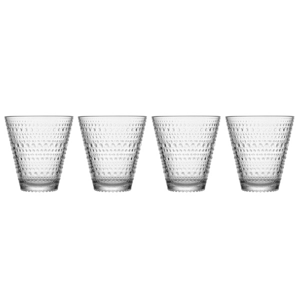 Iittala Kastehelmi 1027291 Trinkglas 0,3l - Klar 4stk