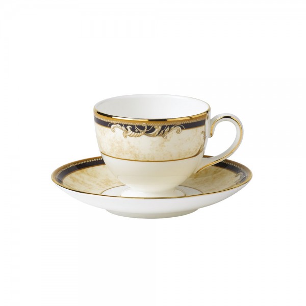 Wedgwood Cornucopia Tee-Obere Leigh mit Untertasse 0,15 l