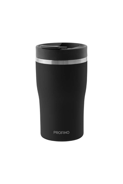 Profino Barista 220201 Kaffeebecher 250ml - Schwarz