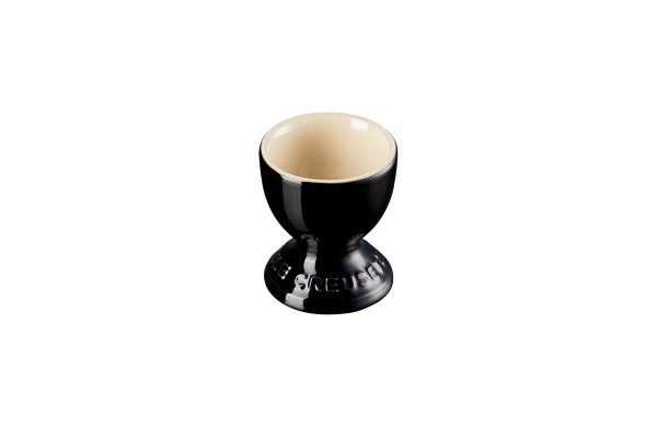 Le Creuset Poterie 71702001400099 Eierbecher Klassik - Schwarz