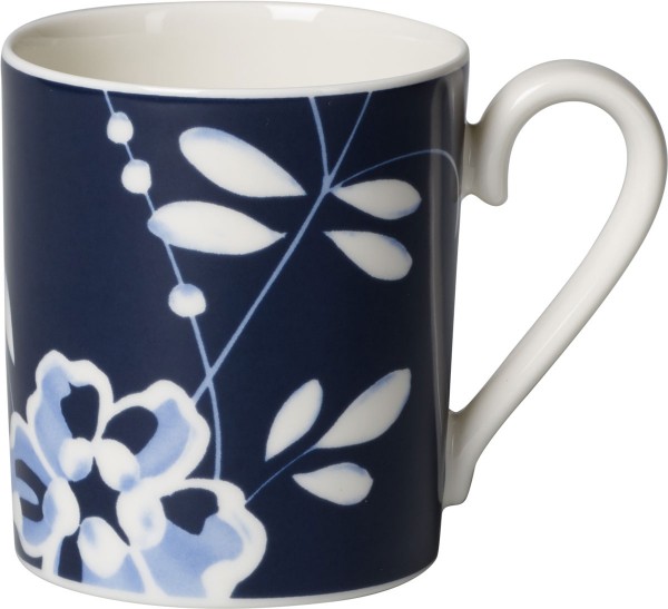Villeroy & Boch Alt Luxemburg Brindille 1042079652 Becher mit Henkel blau