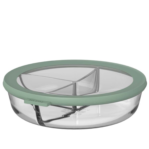 Mepal Cirqula 106243094700 Glas Bento Bowl Rund - Nordic Sage