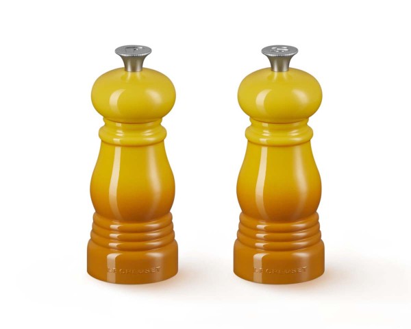 Le Creuset Mühlen 44900116720000 Salz- und Pfeffermühlen Set Mini 12cm - Nectar