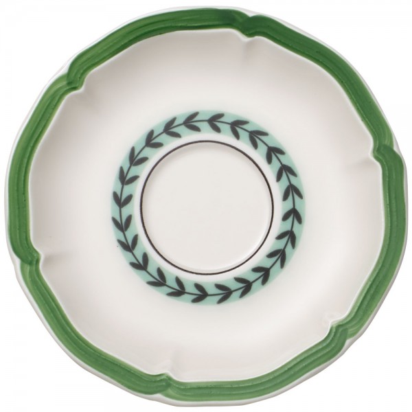 Villeroy &amp; Boch French Garden 1042431250 Green Line Frühstücksuntertasse