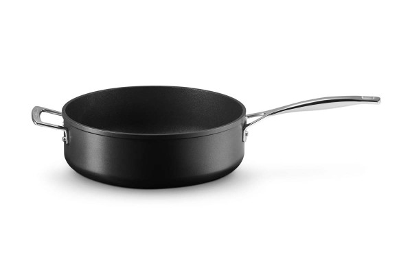 Le Creuset Aluminium-Antihaft 51110280010202 Sautépfanne mit Gegengriff 28cm 5,4L