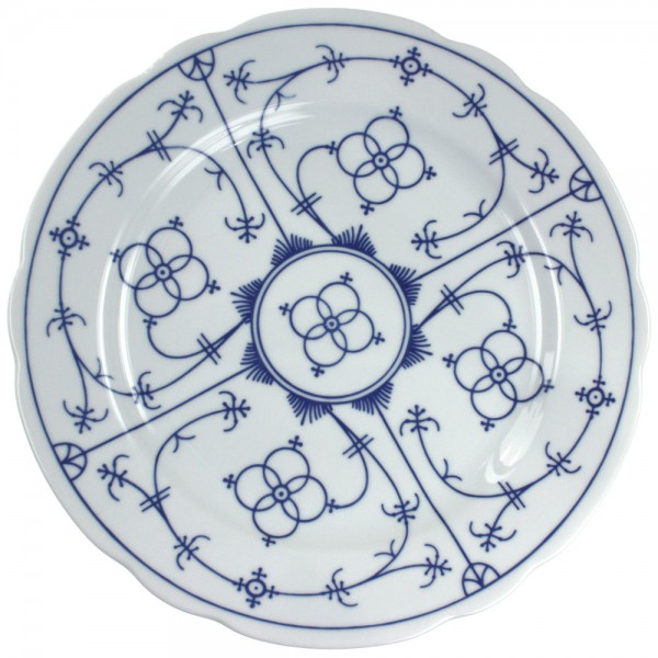 Winterling Indischblau Teller flach festoniert 26 cm