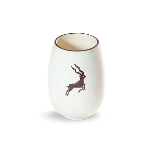 Gmundner Brauner Kudu 0463VAVA15 Vase (H: 15cm)
