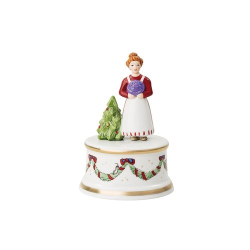 Hutschenreuther Sammelkollektion 2026 Winterschmaus Spieluhr 13,5cm