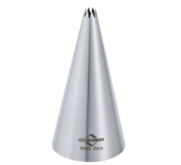 Küchenprofi Bake 0805482804 Sterntülle 4 mm