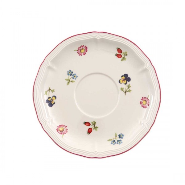 Villeroy &amp; Boch Petite Fleur 1023951250 Frühstücksuntertasse 17 cm