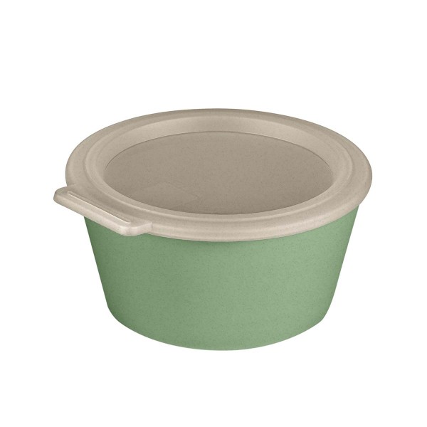 Koziol Move 100040703 Schale 700ml mit Deckel - Nature Leaf Green