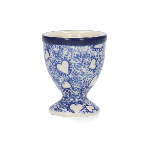 Bunzlau Castle White Hearts 1106-3237 Eierbecher auf Fuß