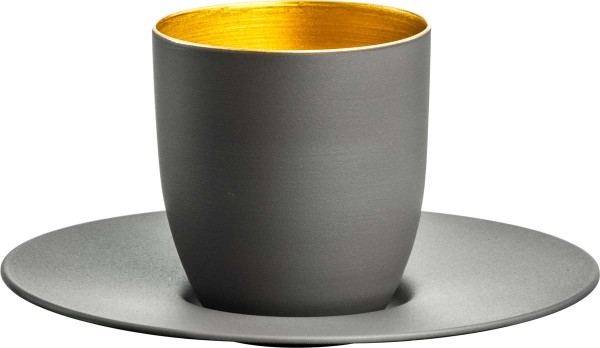 Eisch Cosmo Collect 70510916 Espressoglas 109/6 Gold-Mocca