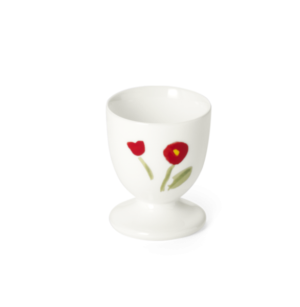 Dibbern Impression 0119000202 Eierbecher mit fuss - Rot