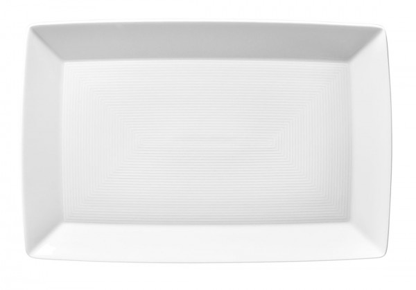 Thomas Trend weiß Platte eckig (Asia/Loft) (12928) 28,5x18,5 cm