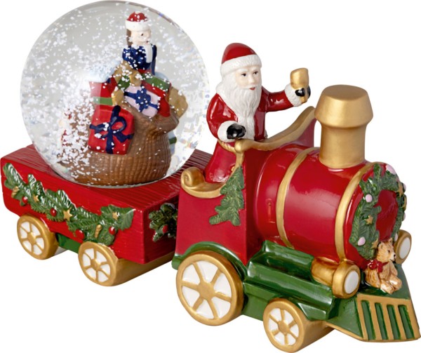 Villeroy &amp; Boch Christmas Toys 14-8327-6696 Schneekugelzug 22 x 8,5 x 12,5 cm