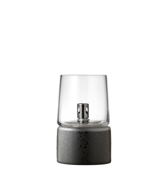 Bitz Öllampe Gastro 8,5 x 14 cm Schwarz 18/8 Stahl/Glas 32662 Schwarz