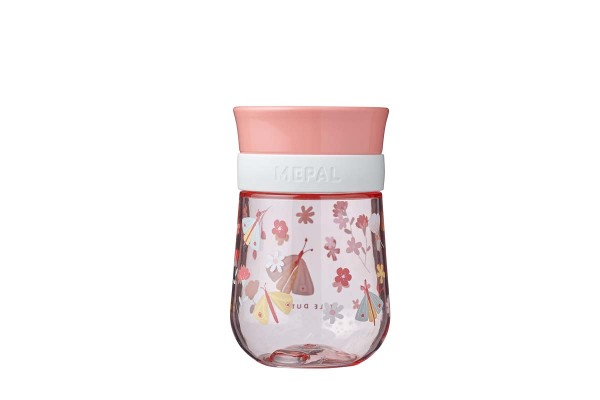 Mepal Mio 108016065243 360° Trinklernbecher 300ml - Flowers &amp; Butterflies