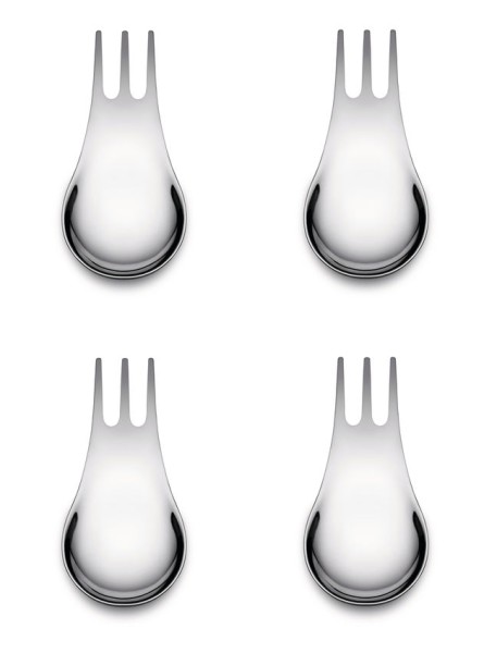 Alessi Moscardino GIMR01S4 Multifunktionsbesteck Set 4tlg.