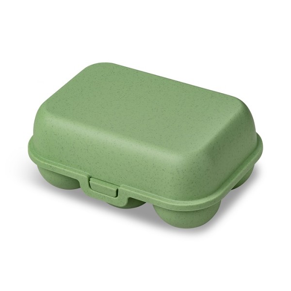 Koziol EGGS TO GO MINI 7186703 Eierbox - Klein - Nature Leaf Green