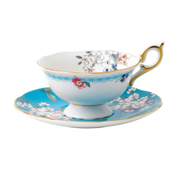 Wedgwood Wonderlust Tee-Obere mit Untertasse Blossom (24024)