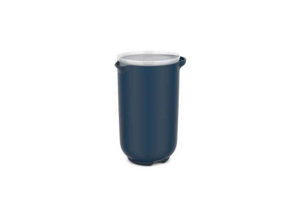 Mepal Chef it 102312518100 Rührbecher 1L mit Deckel - Navy