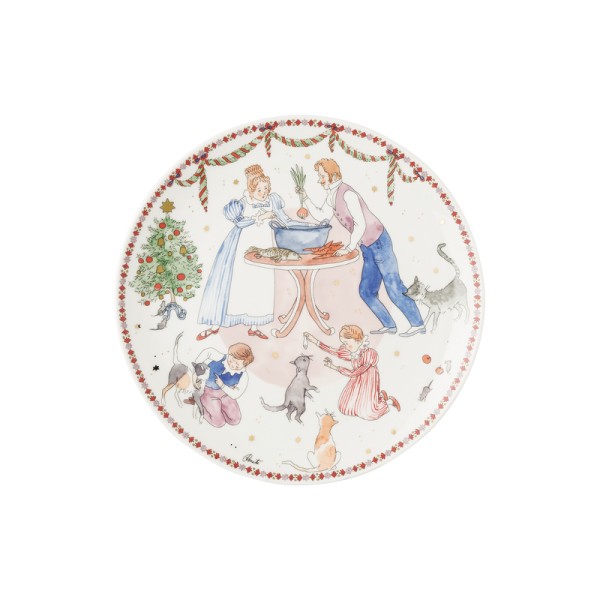 Hutschenreuther Sammelkollektion 2026 Winterschmaus Teller 22 cm