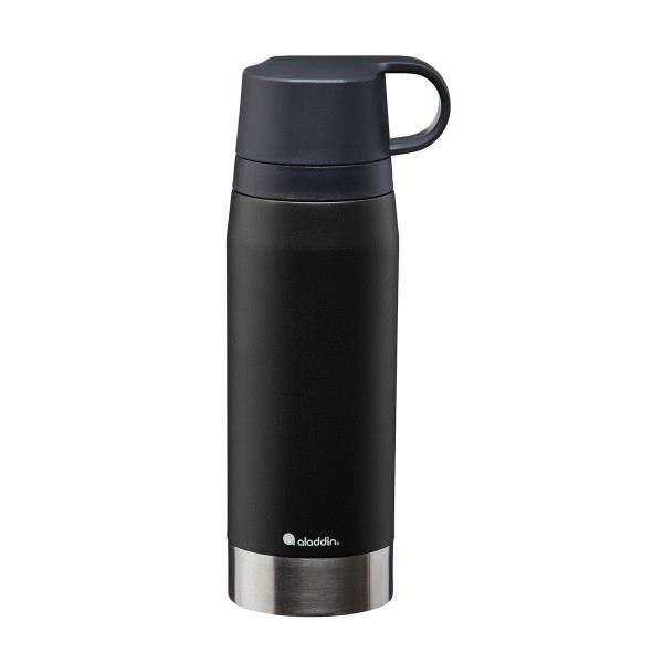 Aladdin Thermoflaschen 10-10379-003 CityPark Thermoflasche - 1,1 Liter - Schwarz Matt