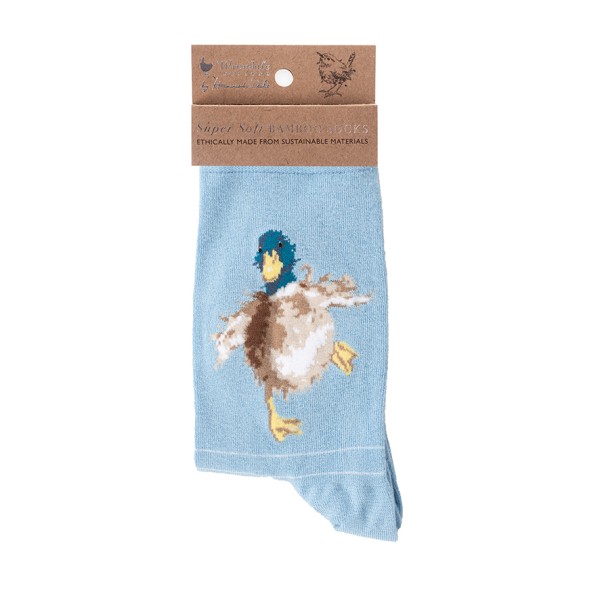 Wrendale Frauensocken SOCK014 "A Waddle and a Quack" - Ente
