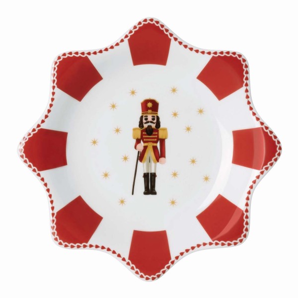 Hutschenreuther Christmas Love Rot Sternschale 20cm