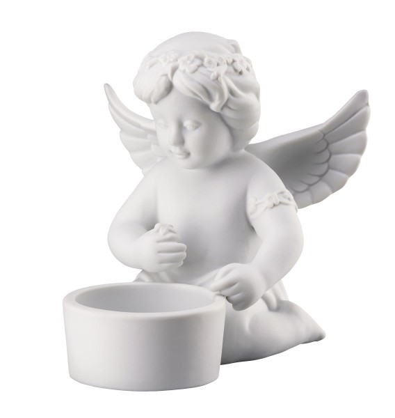 Rosenthal Tischlicht 69193-000102-90534 Engel mit Blumenkranz