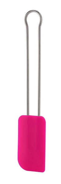 Rösle Pink Charity 130582 Teigschaber 26 cm Silikon pink breit