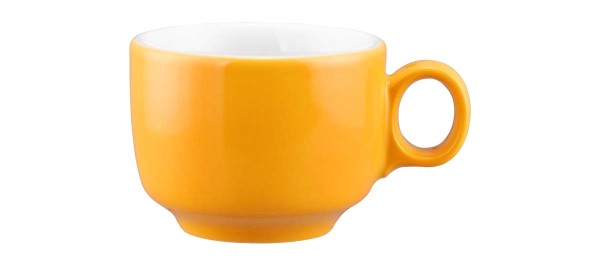 Seltmann Sento Home Pure Colors Mango Orange Espressoobertasse 0,08 l mit Henkel