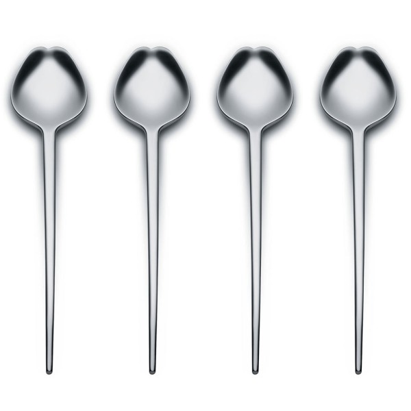 Alessi Human Collection BMGS03S4 Antipastilöffel Set 4tlg.