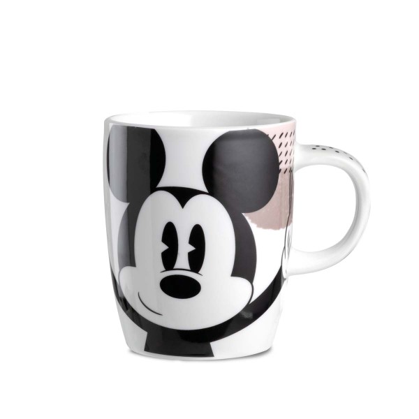 Gilde Disney - Mickey 81640 Tasse / Becher 0,42l "Mickey - Enjoy" - grau
