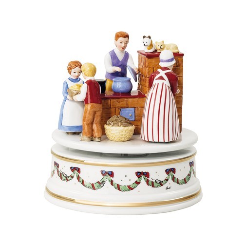 Hutschenreuther Sammelkollektion 2026 Winterschmaus Spieluhr 16cm