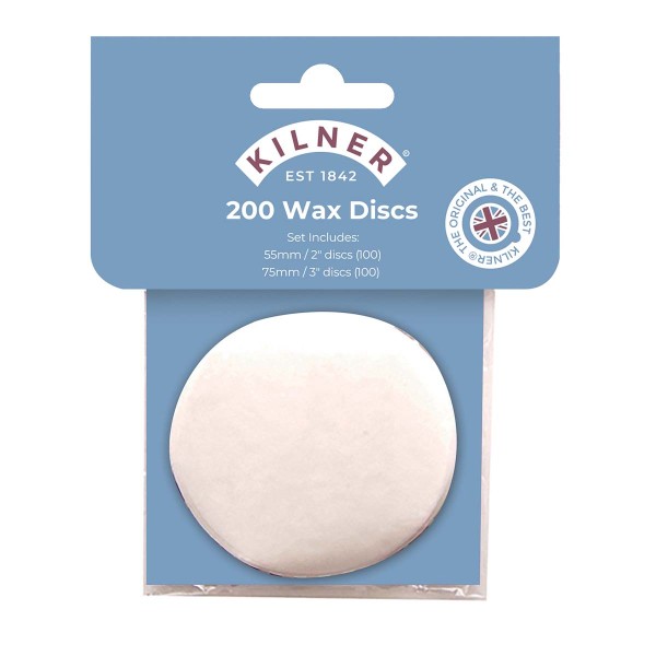 Kilner Einkochzubehör 0025.428 Wachsplättchen, 200 Stück
