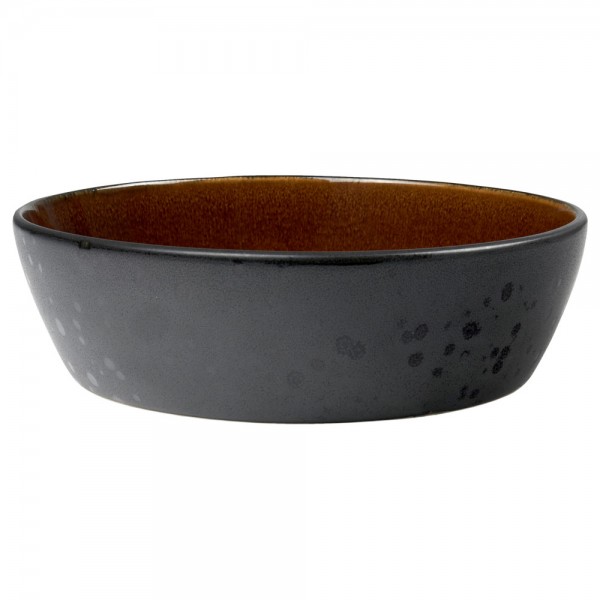 Bitz 821410 Bowl 18cm black/amber