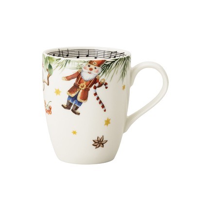 Hutschenreuther Weihnachtslieder 2026 Morgen, Kinder Becher mit Henkel 0,36l